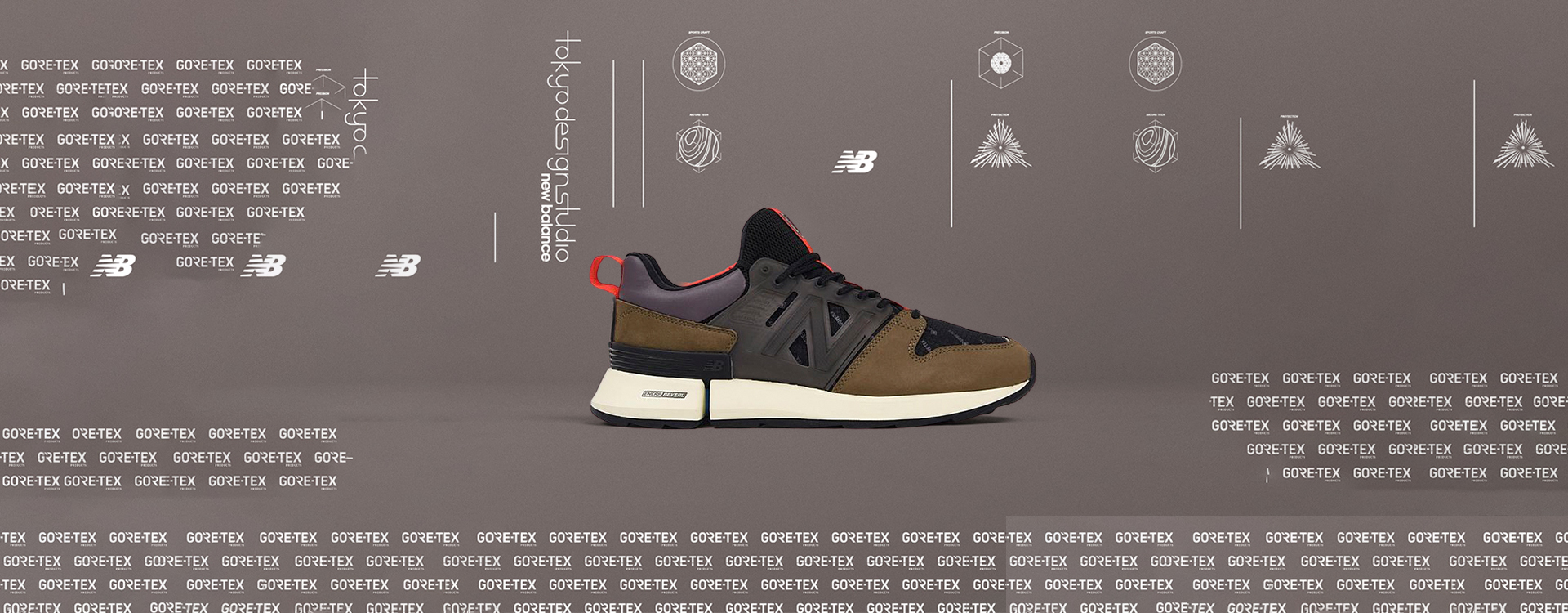 Кроссовки New Balance x Tokyo Design Studio R_C2