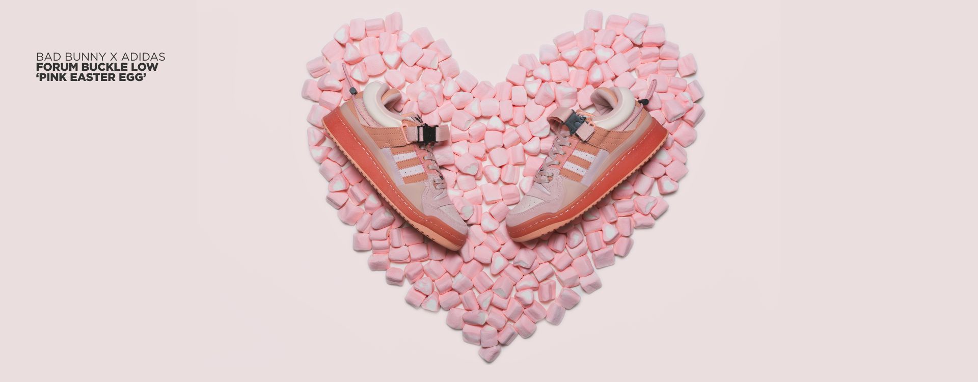 BAD BUNNY X ADIDAS FORUM BUCKLE LOW EASTER EGG