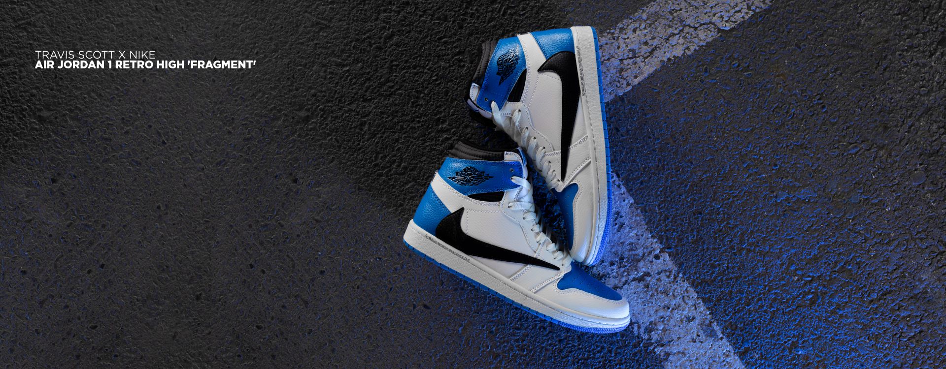 TRAVIS SCOTT X NIKE AIR JORDAN 1 RETRO HIGH 'FRAGMENT'