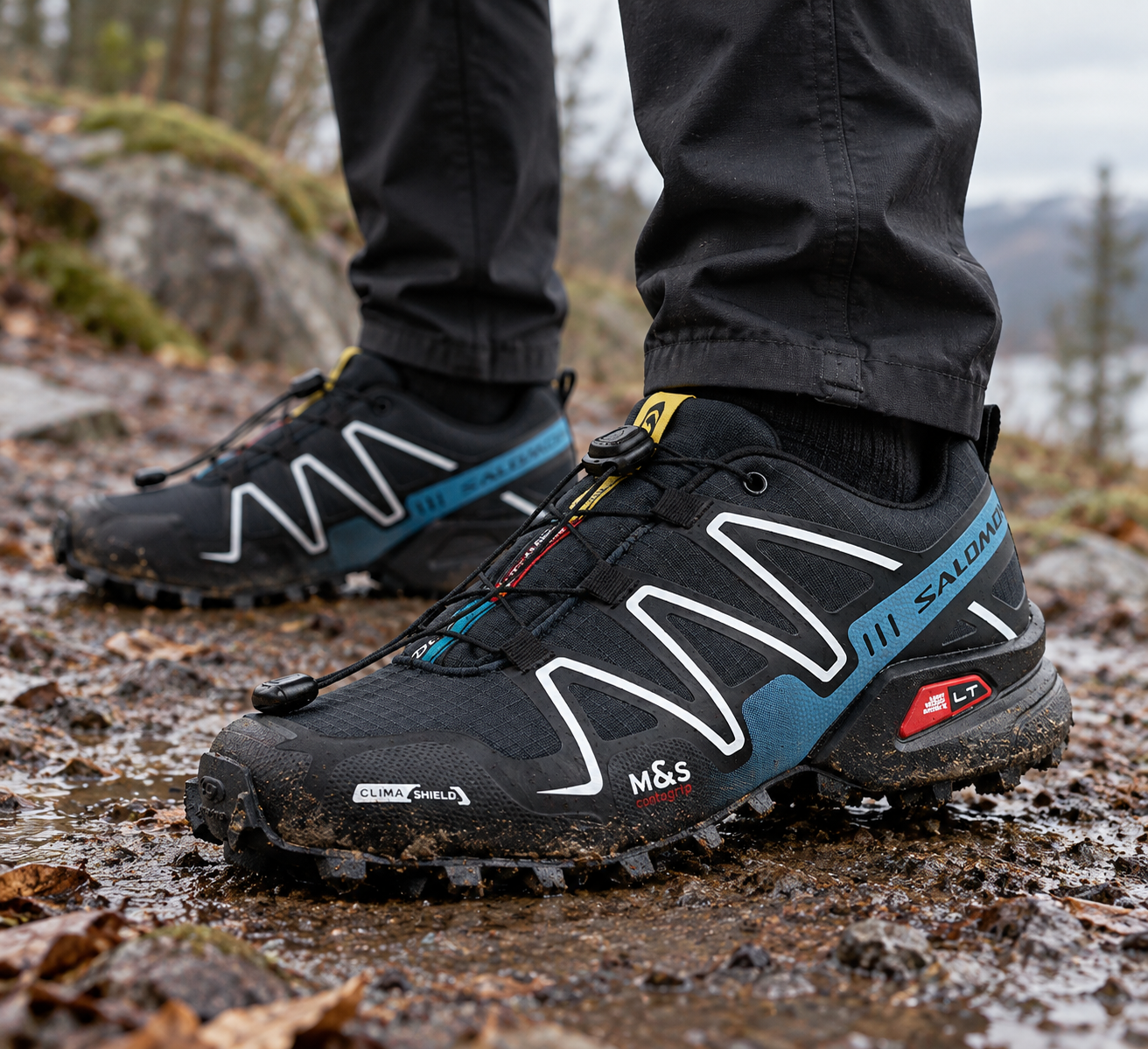 Salomon SPEEDCROSS 3 CS — на ноге